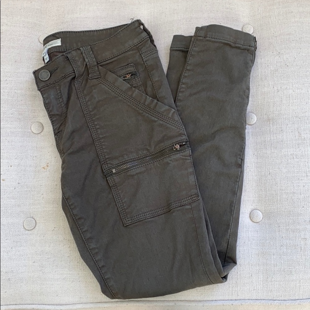 Joke Park Skinny Jeans - Green size 25 - Picture 2 of 8